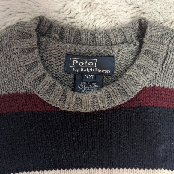 Polo Sweater 2t Boys - Picture 3 of 3
